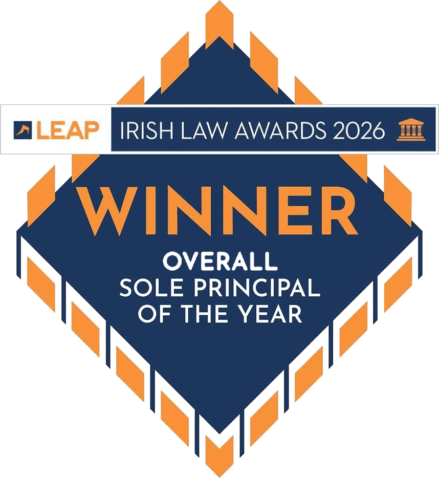 LEAP Irish Law Awards 2026 – Winner, Overall Sole Principal of the Year